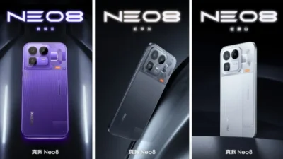 Realme Neo8 Segera Meluncur 22 Januari, Hadir dalam Tiga Pilihan Warna