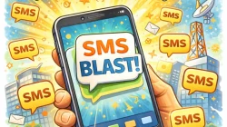 SMS Blast ilustrasi