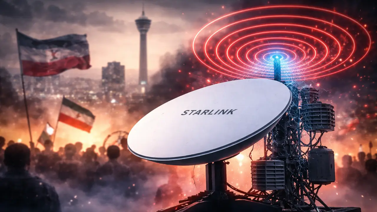 Perang sinyal internet di Iran