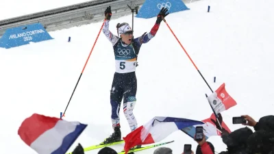 Oceane Michelon Tutup Biathlon dengan Emas di Olimpiade Musim Dingin 2026