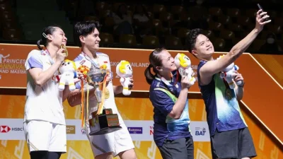 Adnan Maulana/Indah Cahya Sari Jamil juara Thailand Master 2026