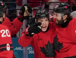 Kanada vs AS di Final Hoki Es Putra Olimpiade Musim Dingin 2026