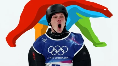 Atlet Kanada Dylan Deschamps, atlet Ski Gaya Bebas Big Air Putra, Olimpiade Musim Dingin 2026