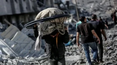 Situasi Gaza. Foto Times Of Gaza