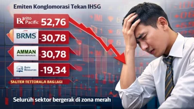 Alarm Pasar, IHSG Merah di Awal Februari 2026