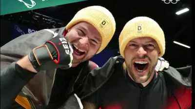Jerman Berjaya di Bobsleigh Dua Orang Olimpiade Musim Dingin 2026