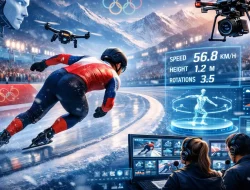 Teknologi Canggih, Drone Kuasai Siaran Olimpiade Musim Dingin 2026