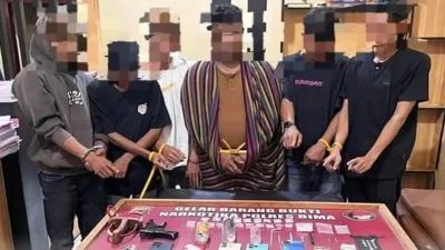 Pengungkapan narkoba di Polres Bima