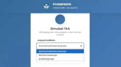 Simulasi TKA SD dan SMP