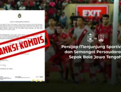 Respons Resmi Persijap Soal Insiden dengan Persis Solo
