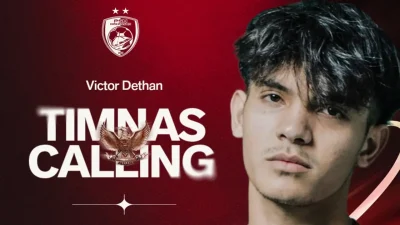 Pemain PSM Makassar Victor Dethan Dicoret dari Skuad Timnas Indonesia