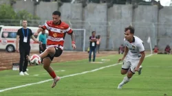 Madura United Akhiri Paceklik Kemenangan Lewat Derbi Jatim