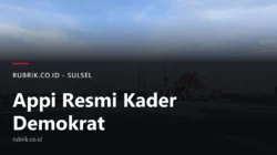 Appi Resmi Jadi Kader Partai Demokrat