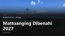 Eks Stadion Mattoanging Dibenahi Mulai 2027