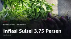 Inflasi Sulsel 3,75 Persen, Makassar Tertinggi